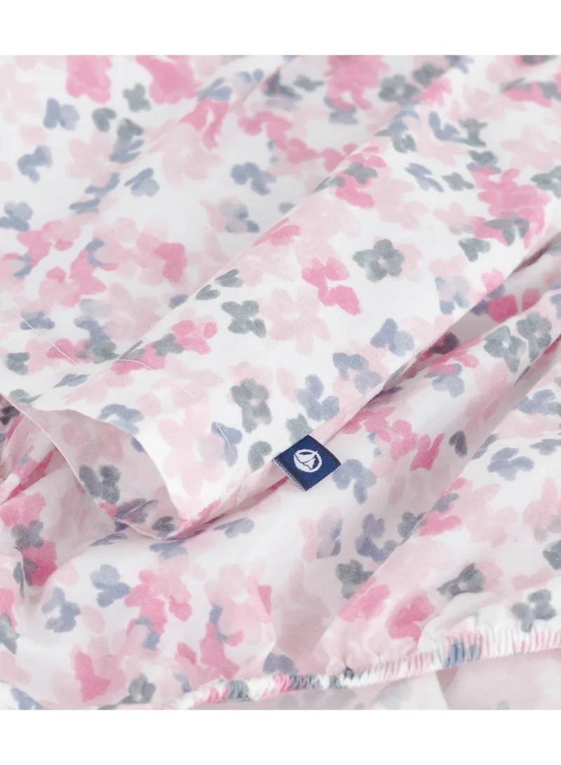 Petit Bateau Babies' short-sleeved printed cotton dress with matching bloomers
