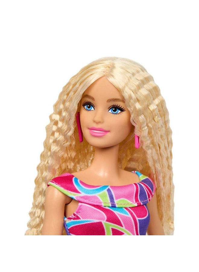 Barbie - 65Th Anniversary Fashionistas #223 Totally Hair Fashion Doll With Colorful Dress & Accessories - Image 1