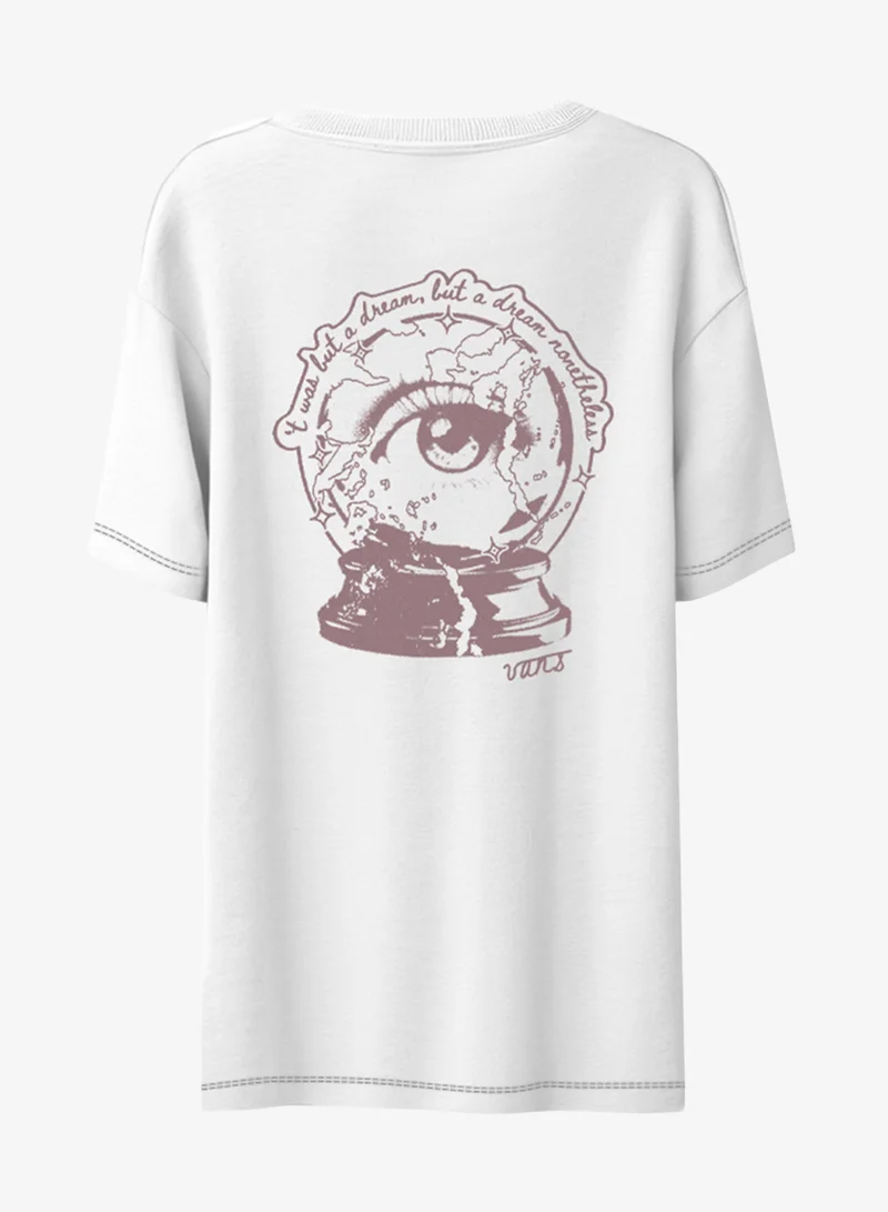 فانز Crystal Dream Oversized T-Shirt