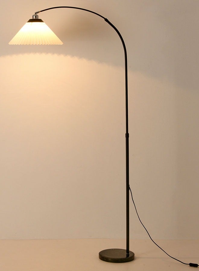 إن كي أكس مصباح أرضي مطوي - مصباح فاخر بتصميم إبداعي على الطراز الشمالي لغرفة المعيشة والدراسة وغرفة النوم مع جهاز تحكم عن بعد 12 واط - Image 4