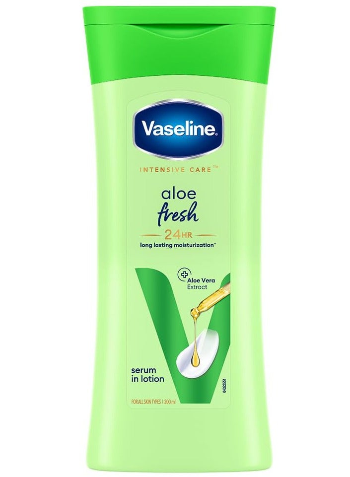 Vaseline Intensive Care Aloe Fresh Body Lotion - Image 1