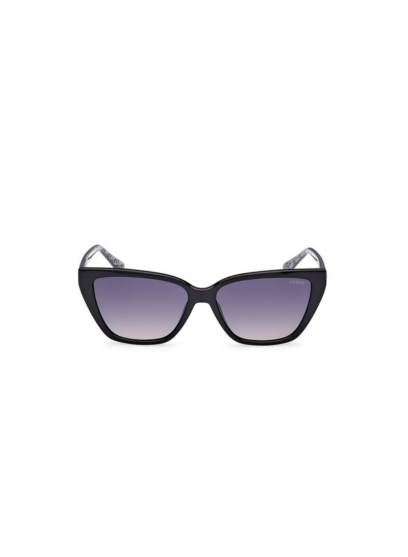 GUESS Women's UV Protection Cat Eye Sunglasses - GU791901B58 - Lens Size: 58 Mm - Image 2