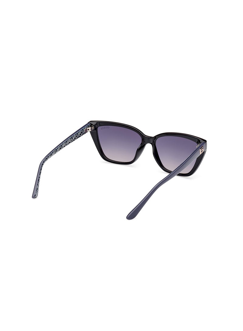 GUESS Women's UV Protection Cat Eye Sunglasses - GU791901B58 - Lens Size: 58 Mm - Image 5