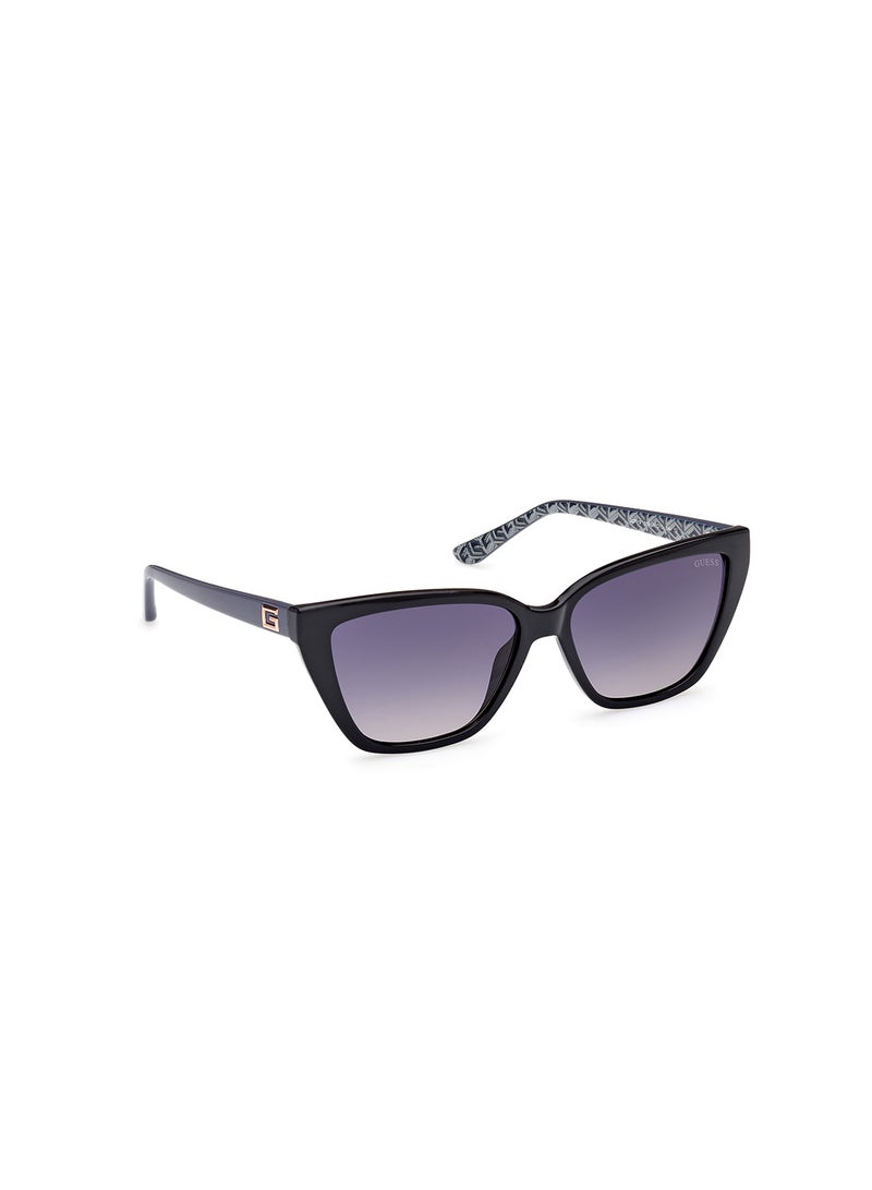 GUESS Women's UV Protection Cat Eye Sunglasses - GU791901B58 - Lens Size: 58 Mm - Image 3