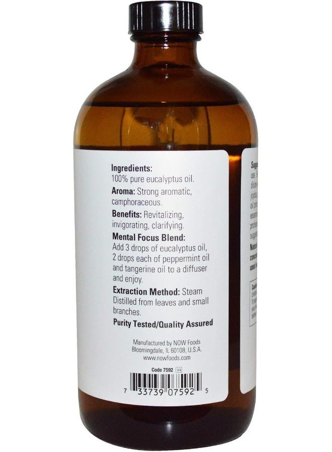 now Now Foods Eucalyptus Oil - 16 oz. (pack of 2) - Image 2