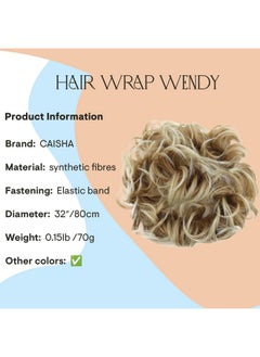 Hairpiece Hair Wrap Heatresistant Synthetic Fibres Curly Messy Updo Blonde Mix Hw18 - pzsku/ZE5BA9C0302F20681E77EZ/45/_/1720085944/6f8968c6-0bb3-4543-ad81-dfff797cd66e