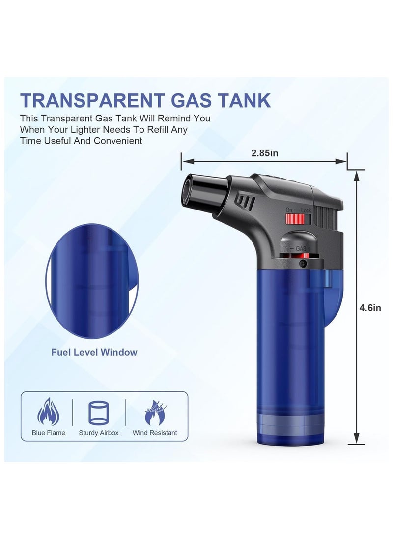 fenix Refillable Utility Lighter with Child Safety Lock, Adjustable Flame, Wind-Resistant Design for Indoor & Outdoor Use – Ideal for Candles, Fireplaces, Kitchen, Camping | (Butane Gas Included)  - Image 3