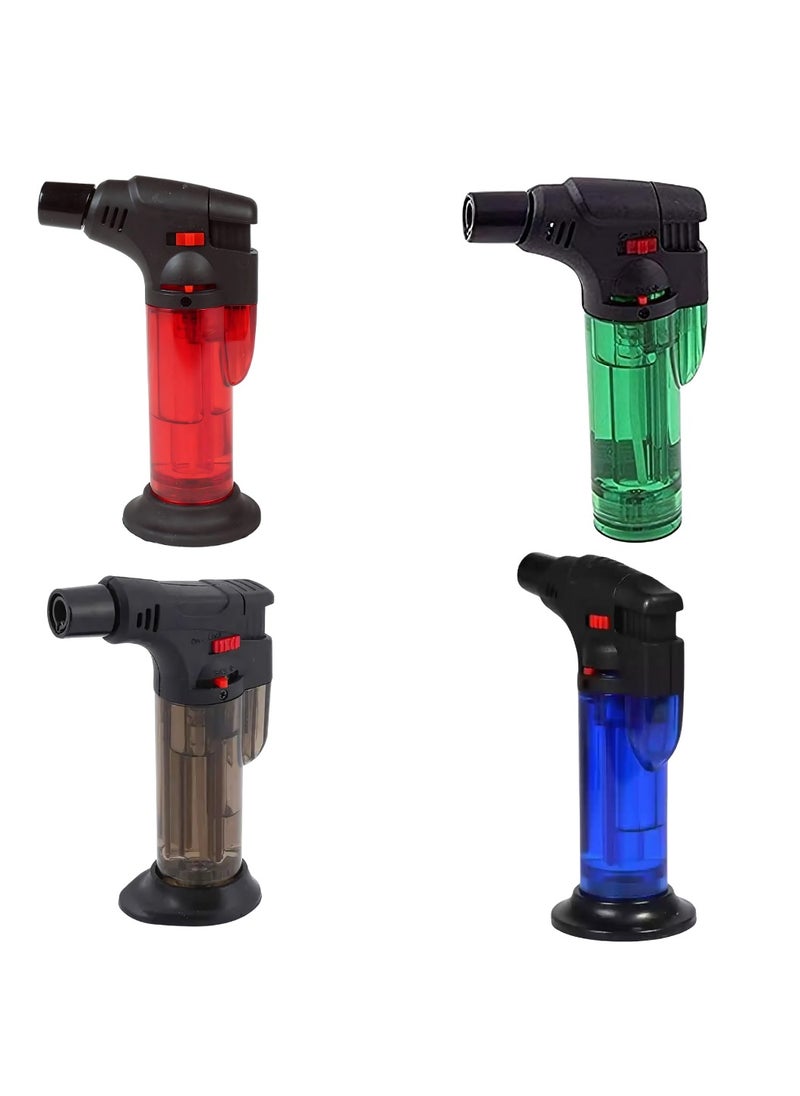 Torch Lighters Set,Butane Refillable Jet Flame Torch Lighter, Windproof, Safe, Multi Utility Lighter for Candles, Fireplaces, Campfires, Grill (Without Butane) - pzsku/ZE5BABA8CF218E153E842Z/45/1741413737/c74612c7-898a-403d-b19c-be1b5dbf9d68