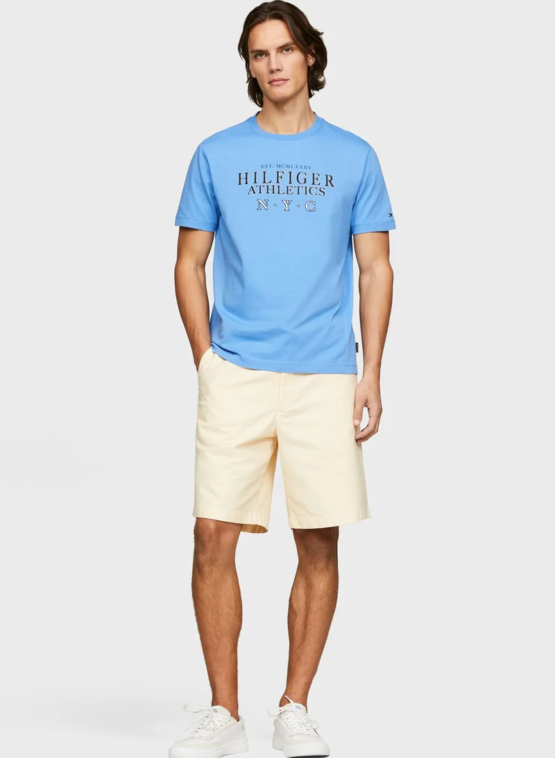 TOMMY HILFIGER Logo Crew Neck T-Shirt