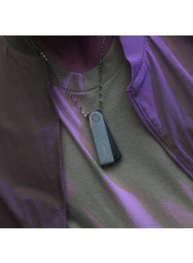 Ledger Nano X Crypto Hardware Wallet Bluetooth USB-C Secure Crypto Wallet Supports 5500+ Coins & NFTs Amethyst Purple - Image 2