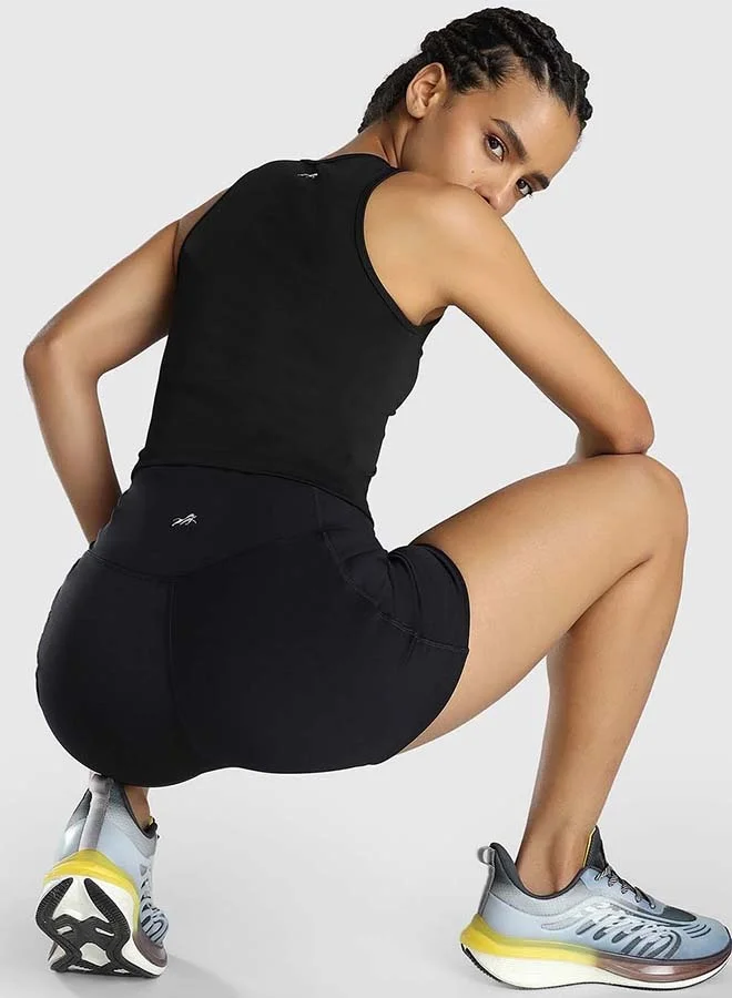Musclemind Black Women's Biker Shorts 5 Inch for Women | Best Price UAE