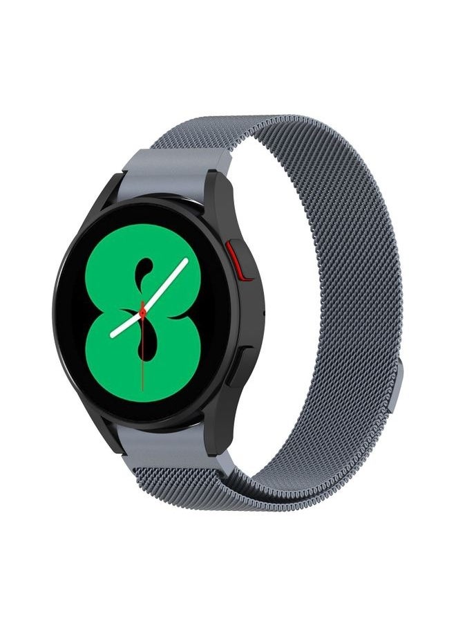 Generic - Replacement Strap For Samsung Galaxy Watch 5 40mm / 44mm Milanese Watch Band Space Grey - Image 1