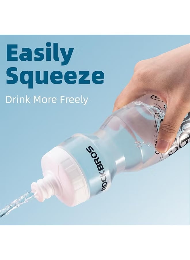 روكبروز زجاجة مياه لركوب الدراجات من ROCKBROS، سعة 20-25 أونصة، خالية من مادة BPA - Image 4