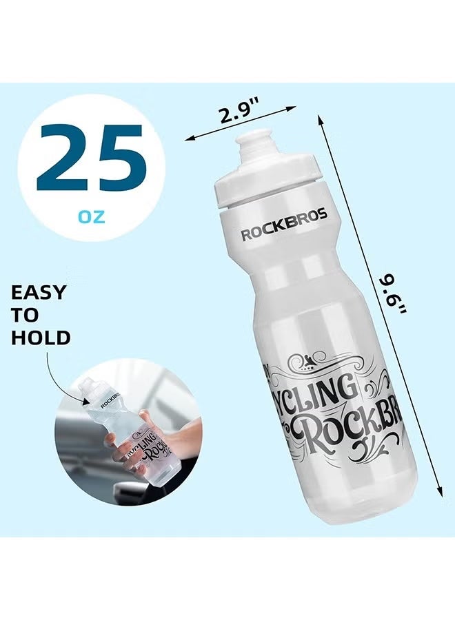 روكبروز زجاجة مياه لركوب الدراجات من ROCKBROS، سعة 20-25 أونصة، خالية من مادة BPA - Image 5