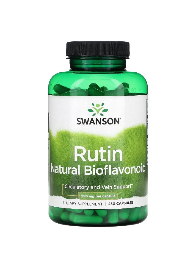 SWANSON سوانسون، روتين، بيوفلافونويد طبيعي، 250 ملغ، 250 كبسولة - Image 1