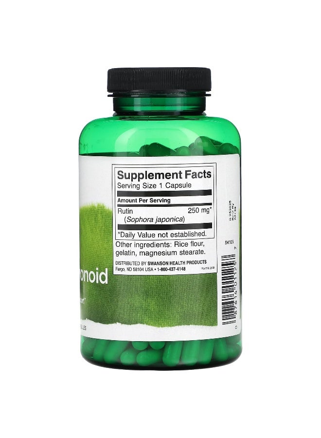SWANSON سوانسون، روتين، بيوفلافونويد طبيعي، 250 ملغ، 250 كبسولة - Image 2