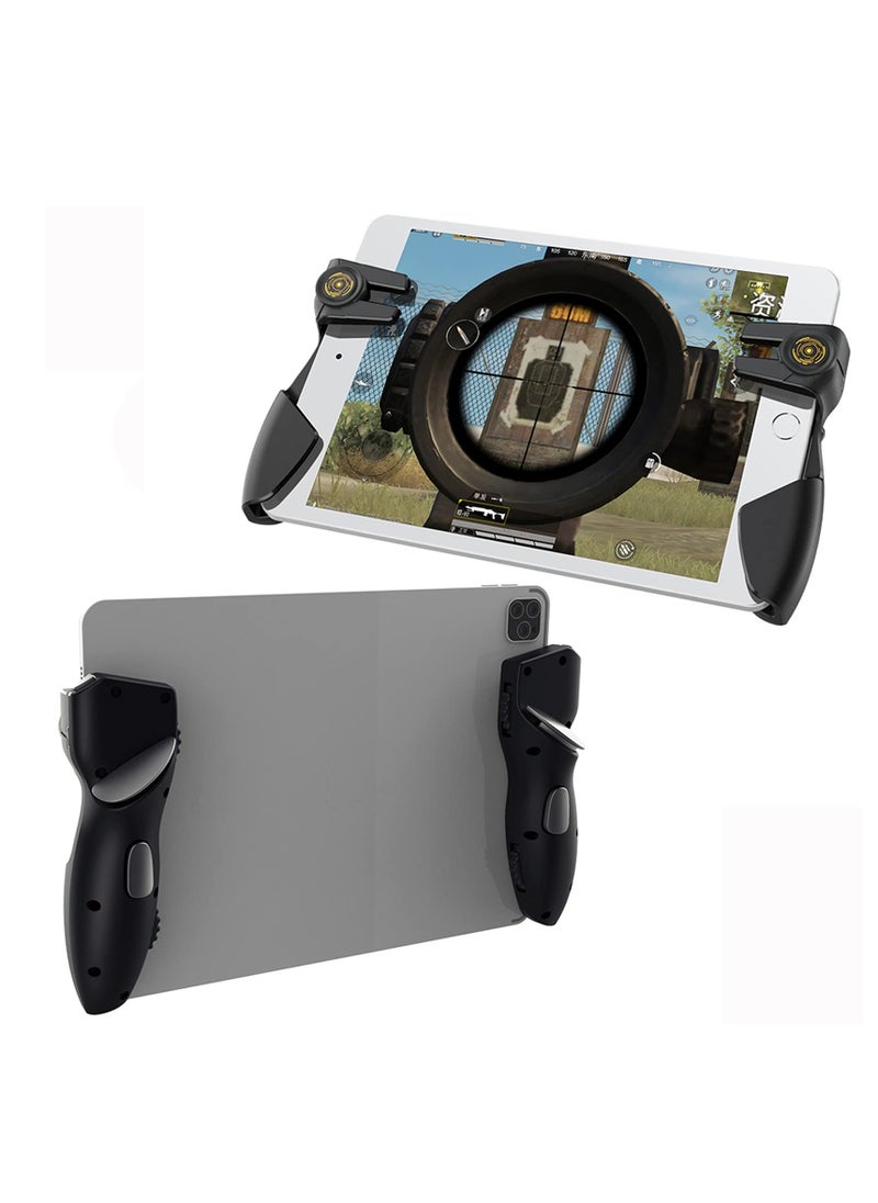 Captaintech 6-Finger Game Controller Joystick Trigger Handle - L1R1 Shooter Fire Aim ons for iPad & Android Tablets - Perfect PUBG Gaming Accessories  - Image 2