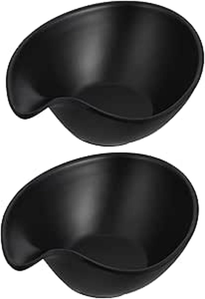 Ceramic Dipping Sauce Bowls Set of 2 for Soup Salad Dressing - Image 1