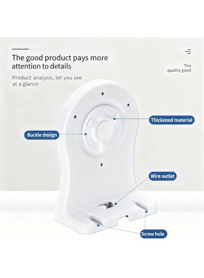 Closeli 3Pack WiFi Camera Mount Bracket, Camera Installation Stand, Compatible with EZVIZ C6 Series and C4 Series IP Cameras, Wall Ceiling Corner Mount Holder, ABS Security Camera Bracket, Easy Installation, Cable Management for CCTV IP Cameras - Image 5
