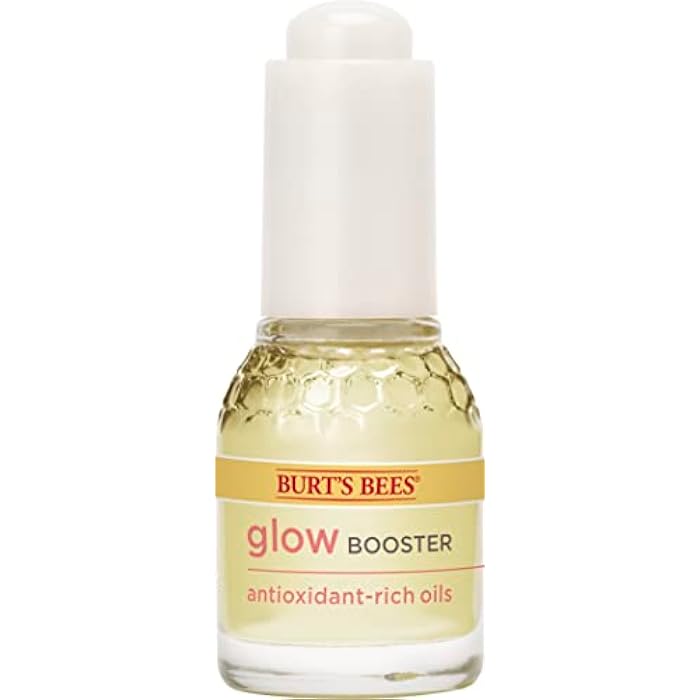 Burt's Bees Glow Booster Face Serum with Antioxidant-Rich Oils for Normal and Combination Skin, 0.51 Fluid Ounces - Image 1
