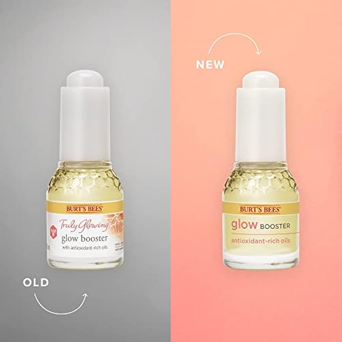 Burt's Bees Glow Booster Face Serum with Antioxidant-Rich Oils for Normal and Combination Skin, 0.51 Fluid Ounces - Image 3
