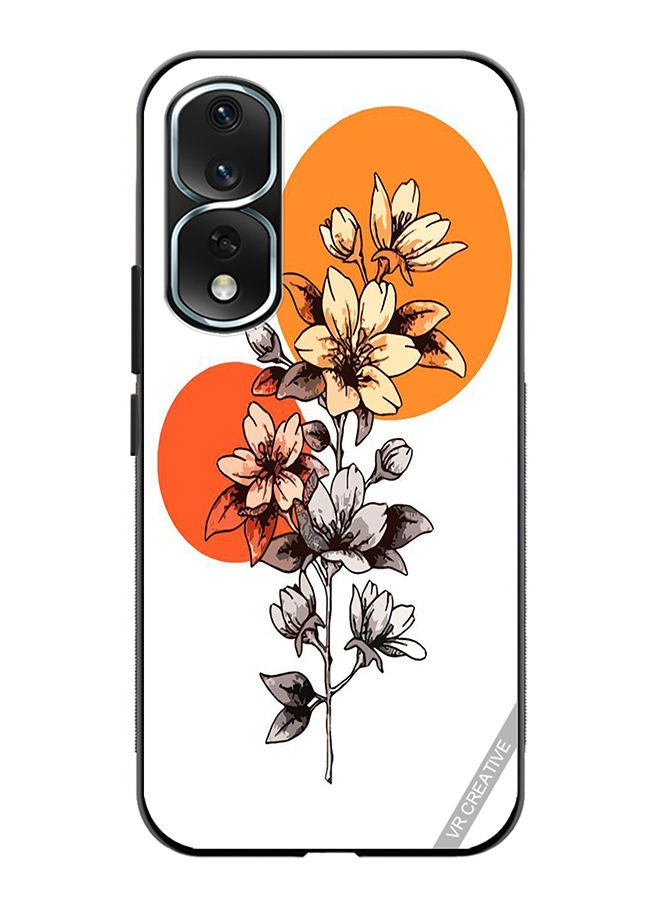 VR CREATIVE Protective Case Cover For Honor 80 Pro Flower Design Multicolour - Image 1