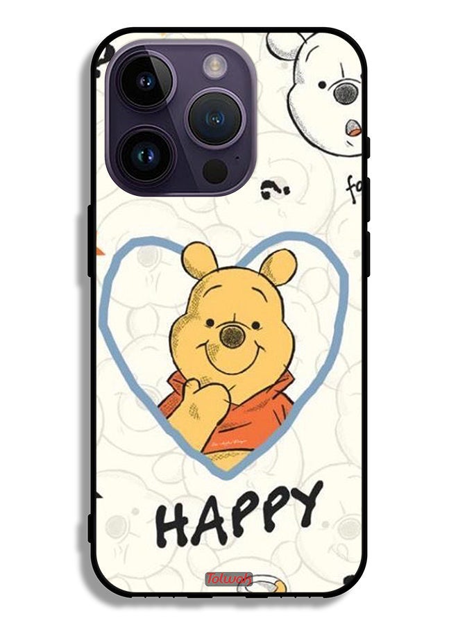 Tolwak Apple iPhone 14 Pro Protective Case Pappy Bear - Image 2