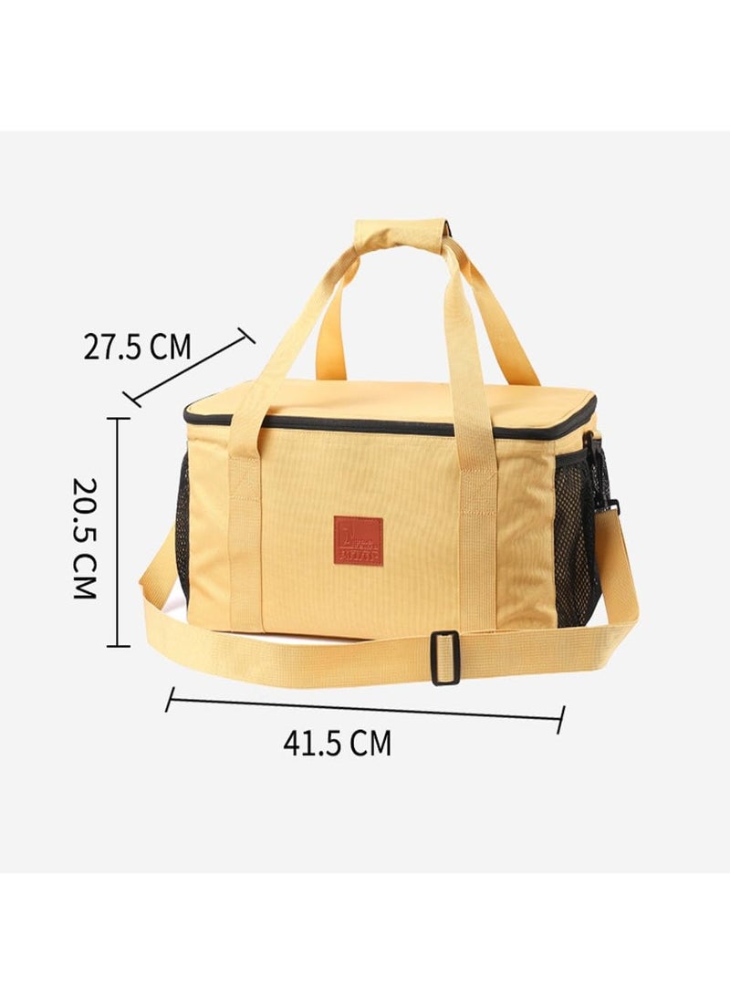 Captaintech Camping Cookware Storage Bag, Camp Stove Carrying Bag, Cooking Utensils Organizer for Camping, Must-have Accessories for Barbecue, Camping, Outdoor Barbecue Organizer Bag  - Image 2