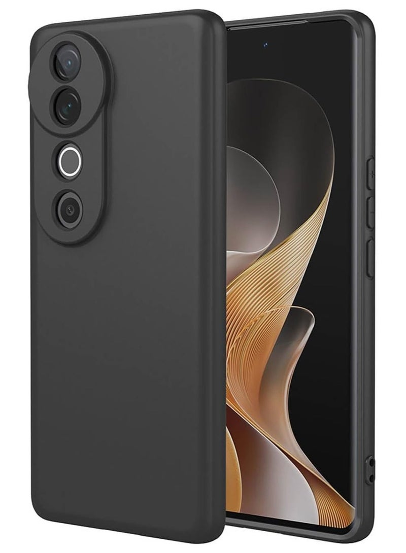 general Compatible with VIVO V40 5G Case Liquid Silicone, Soft Smooth Touch VIVO V40 Phone Case Silicone Shockproof Thin Cover - Image 1