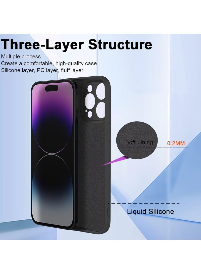 general Compatible with VIVO V40 5G Case Liquid Silicone, Soft Smooth Touch VIVO V40 Phone Case Silicone Shockproof Thin Cover - Image 4