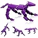 oyeftp Assembly Completed Titan13 Action Figure Set Robot Dog Action Figure 3D Printed robo Dogs MultiJoint Movable Robot Dogs Dummy Dog Gift for Collectors Desktop DecorationsPurple - Image 3