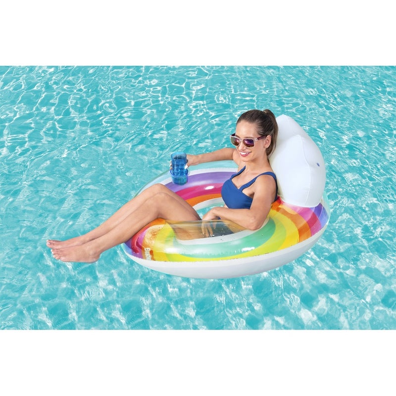 Bestway - Rainbow Dreams Swim Tube 107 cm - 43647 - Image 4