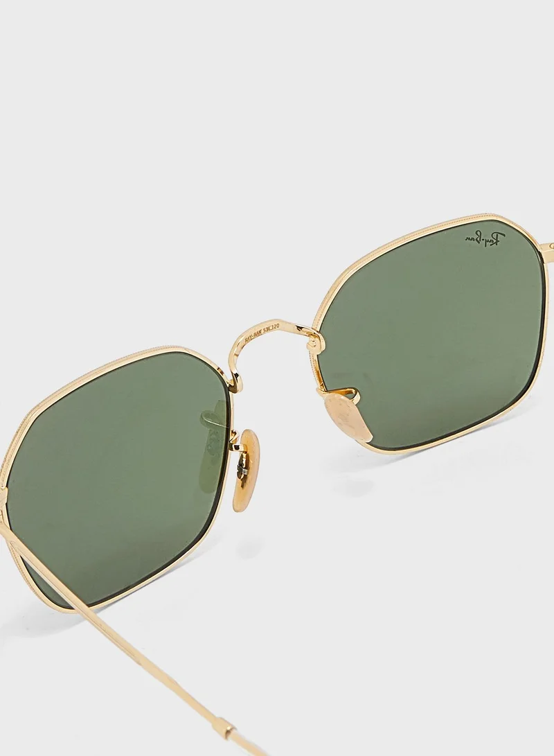 Ray-Ban 0Rb3694 Jim Irregular Sunglasses