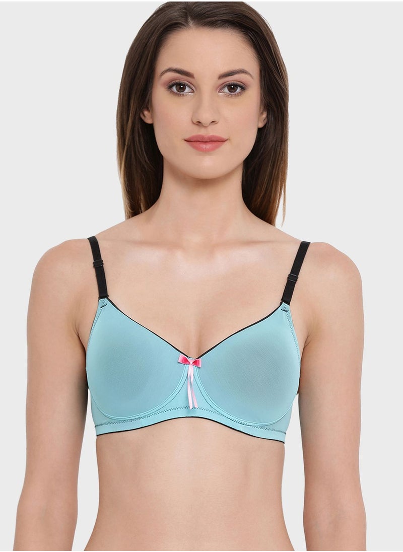 Clovia - Knitted Plunge Neck Bra - Image 1