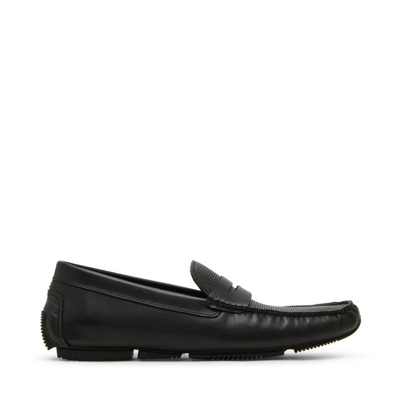 ستيف مادن Evaristo Black Men's Casual Shoes