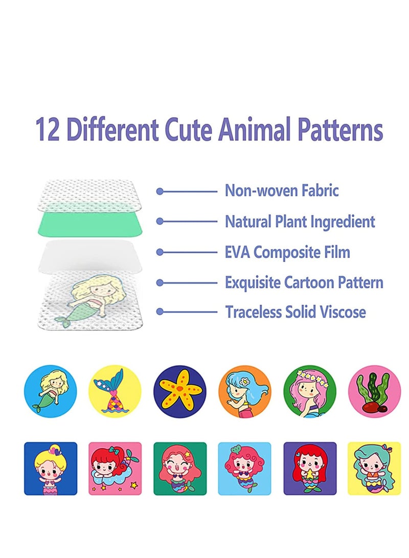 SYOSI Mosquito Repellent Stickers 120 Pcs Natural Patches For Kids And Adults, Deet Free Cartoon For Outdoor Camping Traveling Fishing - Image 3