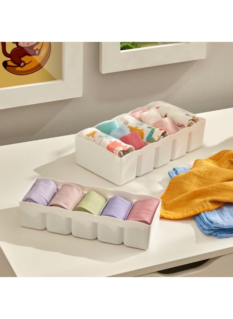 Dunya Plastik BPA Free 5 Grids Organizer - Image 2