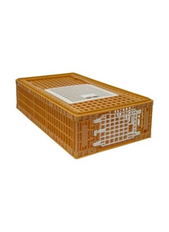GIORDANO Giordano Bird Cage for Chicken and other Similar Birds, Portable Bird Cage, Two Door, 97x58x27 cm 