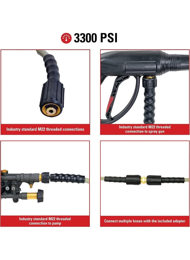 Simpson Simpson Cleaning 40224 Morflex Series 3300 PSI Pressure Washer Hose  - Image 3
