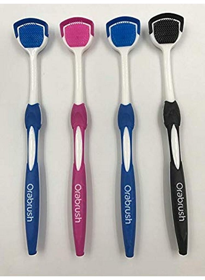 Orabrush - Tongue Scraper, Multi, 4 Count - Image 1