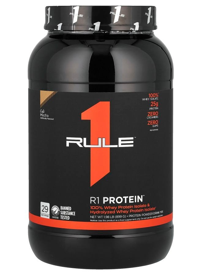 R1 Protein Powder Drink Mix Cafe Mocha 1.98 lb (899 g)