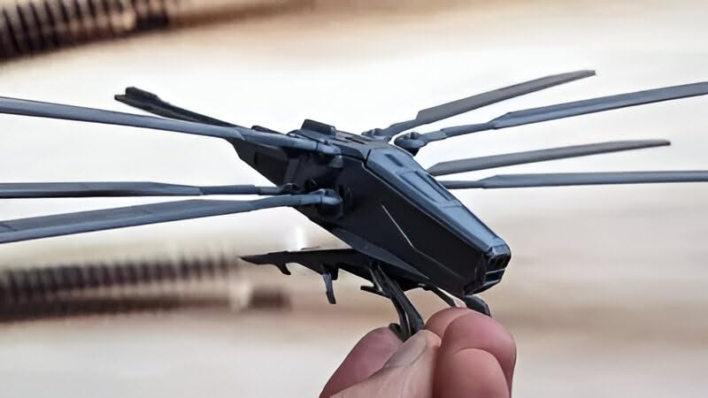 3D CRAFT House Atreides Ornithopter - Kit Puzzle,Plastic Rulers and Helicopter, Figure Toy, Multicolor - Image 5