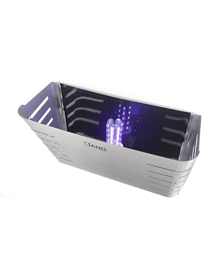 Jano Electric Zabir Mosquito Repellent Rectangle Bedroom Interior Lamp Living Room Kitchen And Office Stainless Steel Silver Jn05803 2 Years Warranty  - Image 3