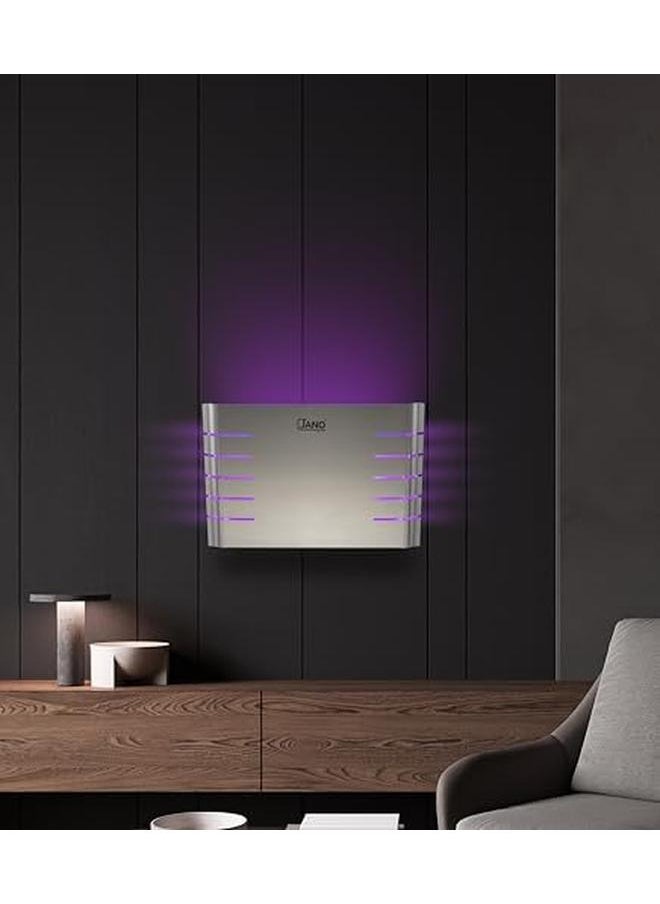Jano Electric Zabir Mosquito Repellent Rectangle Bedroom Interior Lamp Living Room Kitchen And Office Stainless Steel Silver Jn05803 2 Years Warranty  - Image 4