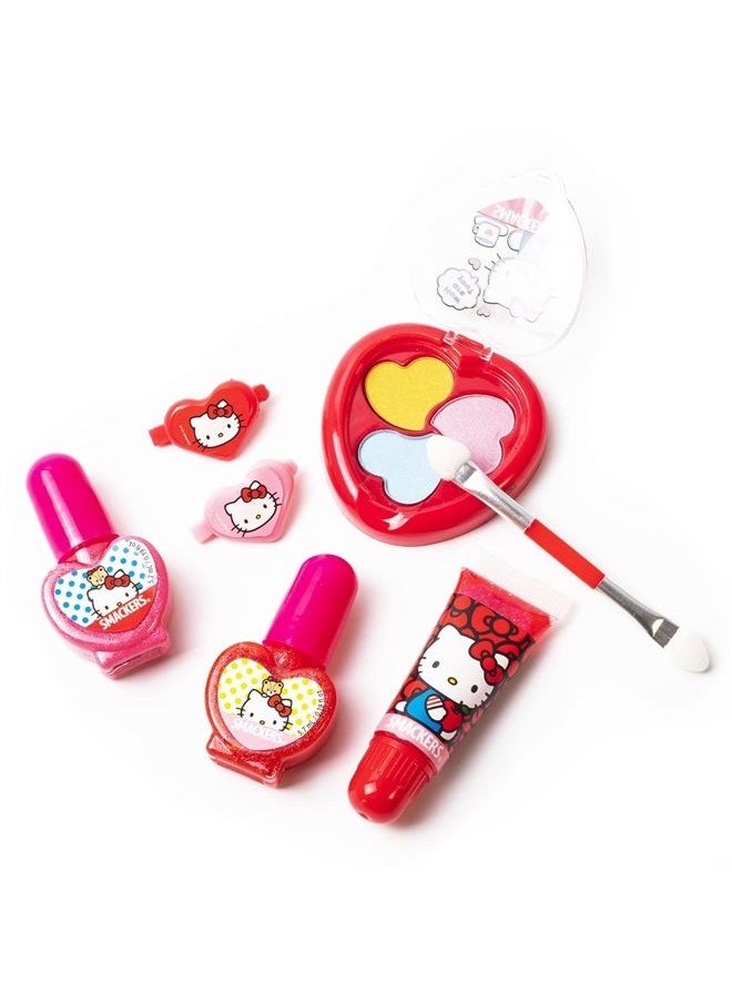 Lip Smacker Sanrio Hello Kitty Makeup Set for Kids Color Collection  - Image 3