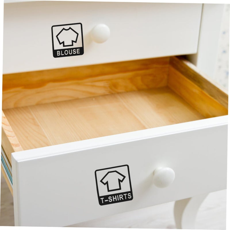 2 Pcs Colorful Closet Organization Labels For Clothes Sorting And Wardrobe Identification - Image 5