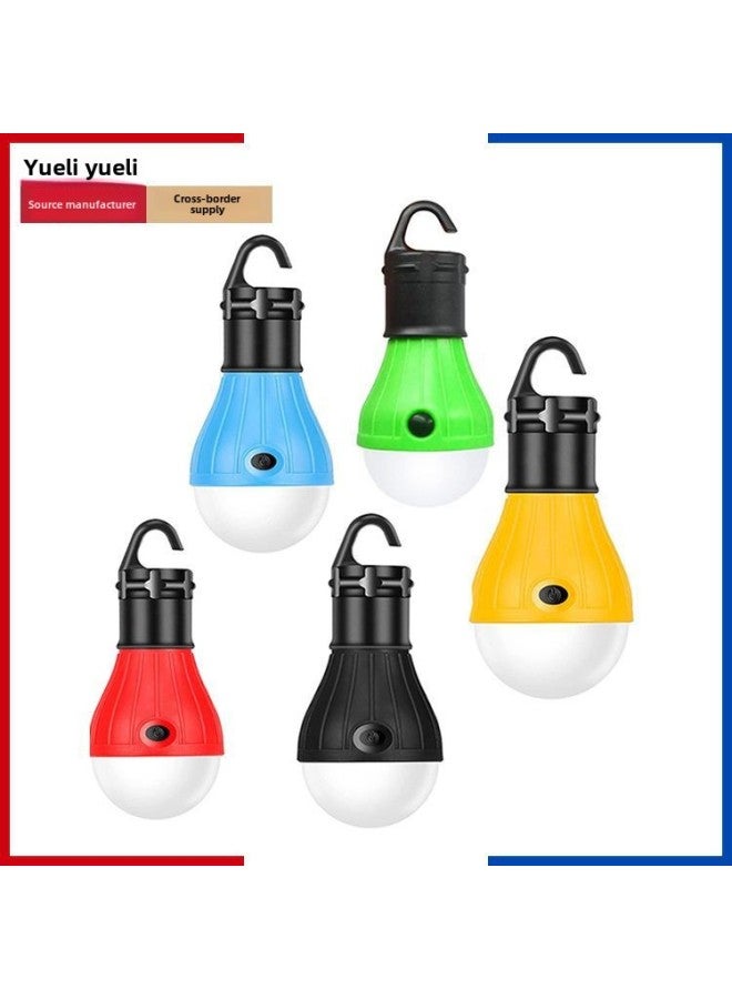 Outdoor LED Camping Tent Light Portable Hanging Camp Bulb Light Mini Portable Hook Emergency Flashlight-Product Specifications:Yellow  - Image 2