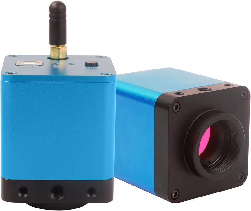 AmScope AmScope MU100WU 720p WiFi  USB Digital Camera for Microscopes  - Image 1