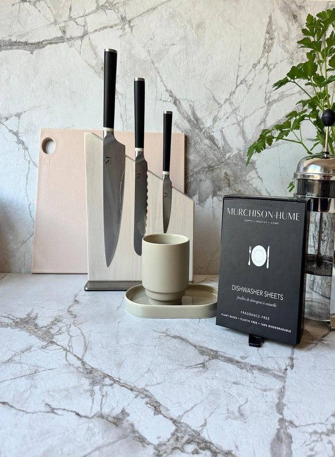 Murchison-Hume Dishwasher Sheets, Fragrance-Free, Zero Waste - Box of 40 Double Sheets - Up to 80 Loads - Image 4