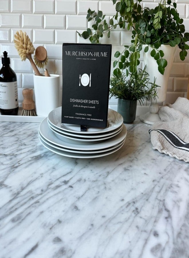 Murchison-Hume Dishwasher Sheets, Fragrance-Free, Zero Waste - Box of 40 Double Sheets - Up to 80 Loads - Image 5